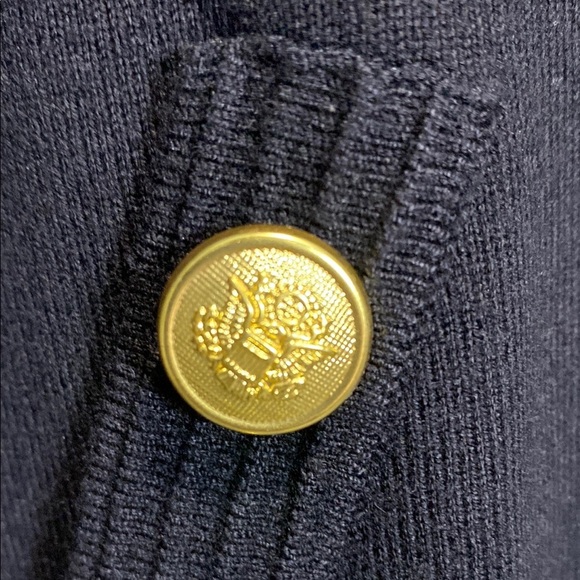 Dkny Black and Gold Long Sleeve Sheath Dress - Picture 5 of 10